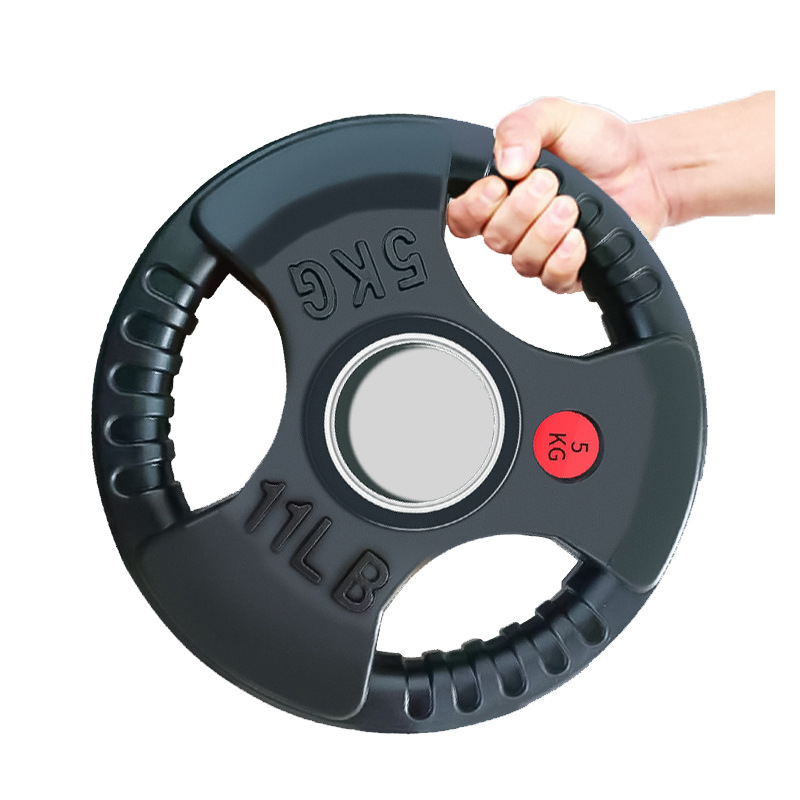 Háromlyukú súlyzólemezek